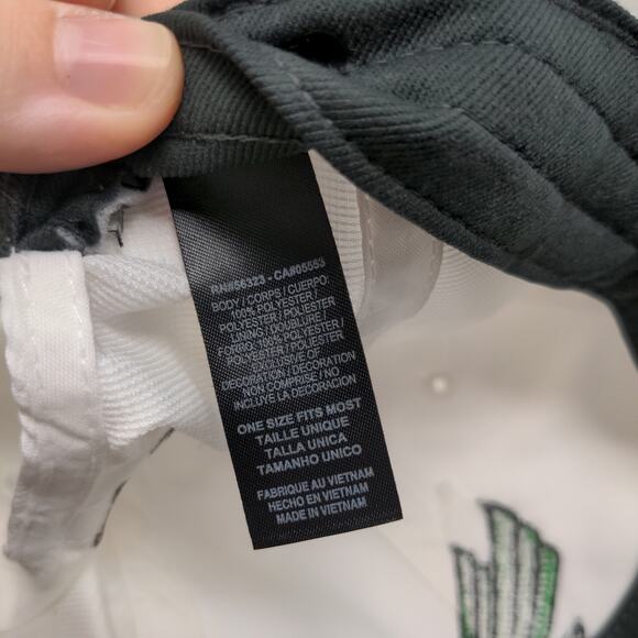 Nike Legacy91 Dri Fit Strapback Hat North Texas Mean Green Embroidered Logo OSFM - Picture 13 of 13